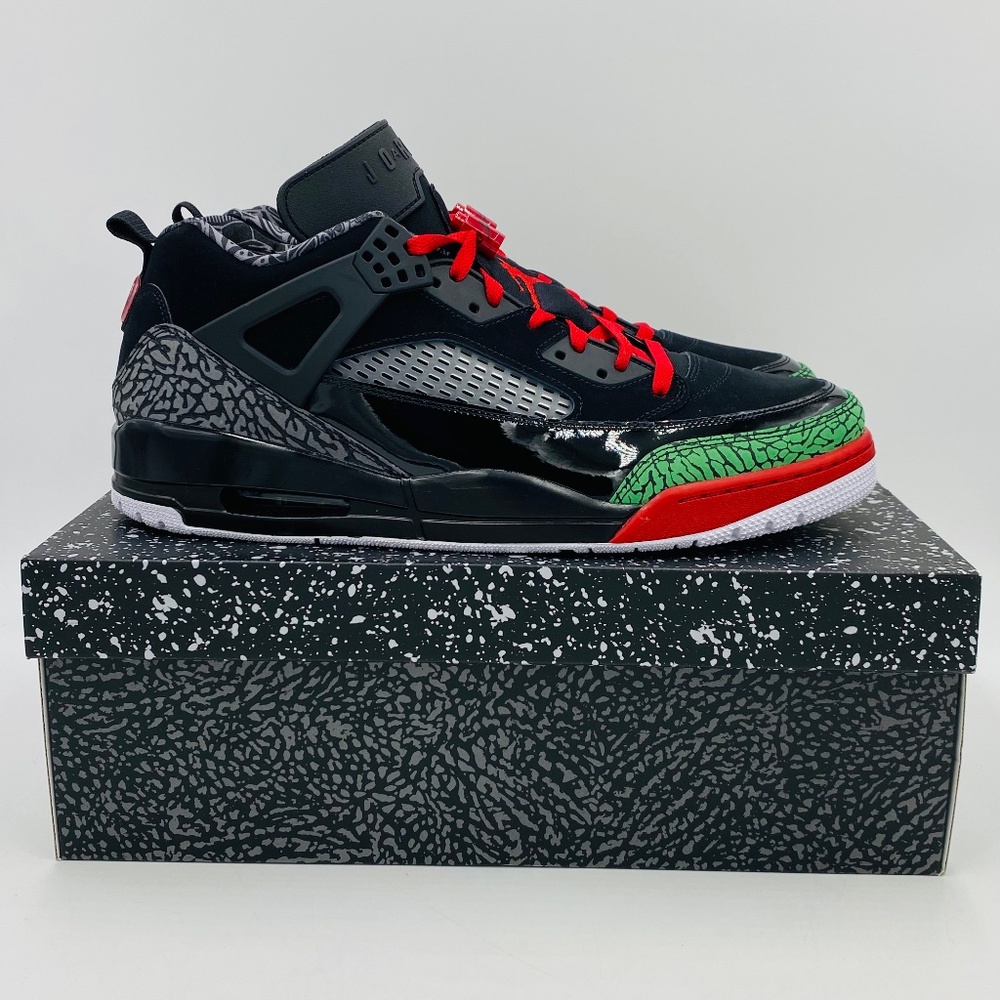 NIKE AIR JORDAN SPIZIKE LOW - Black/Varsity Red Basketball Shoe - #FQ1759-060